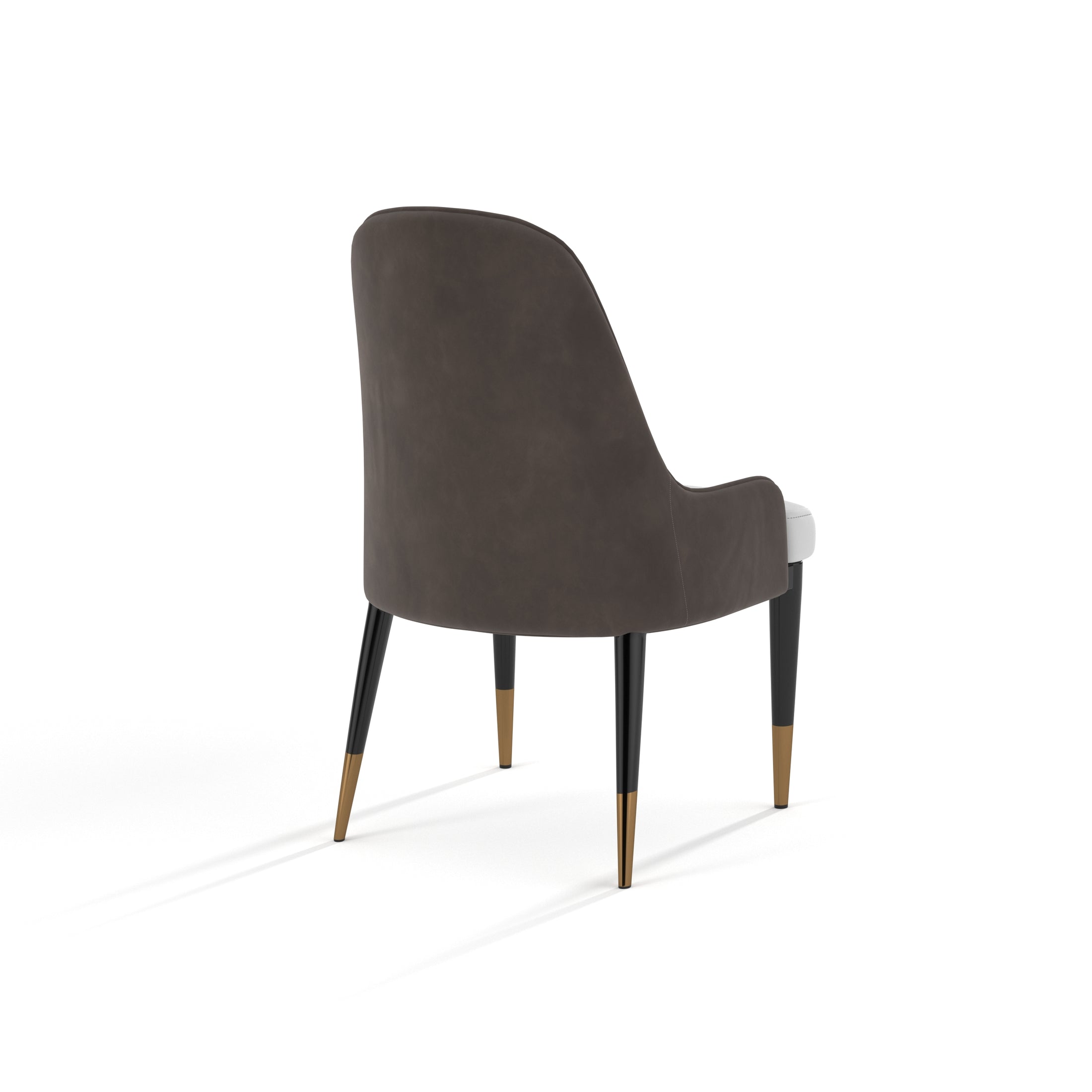 Taupe tufted dining chair hot sale