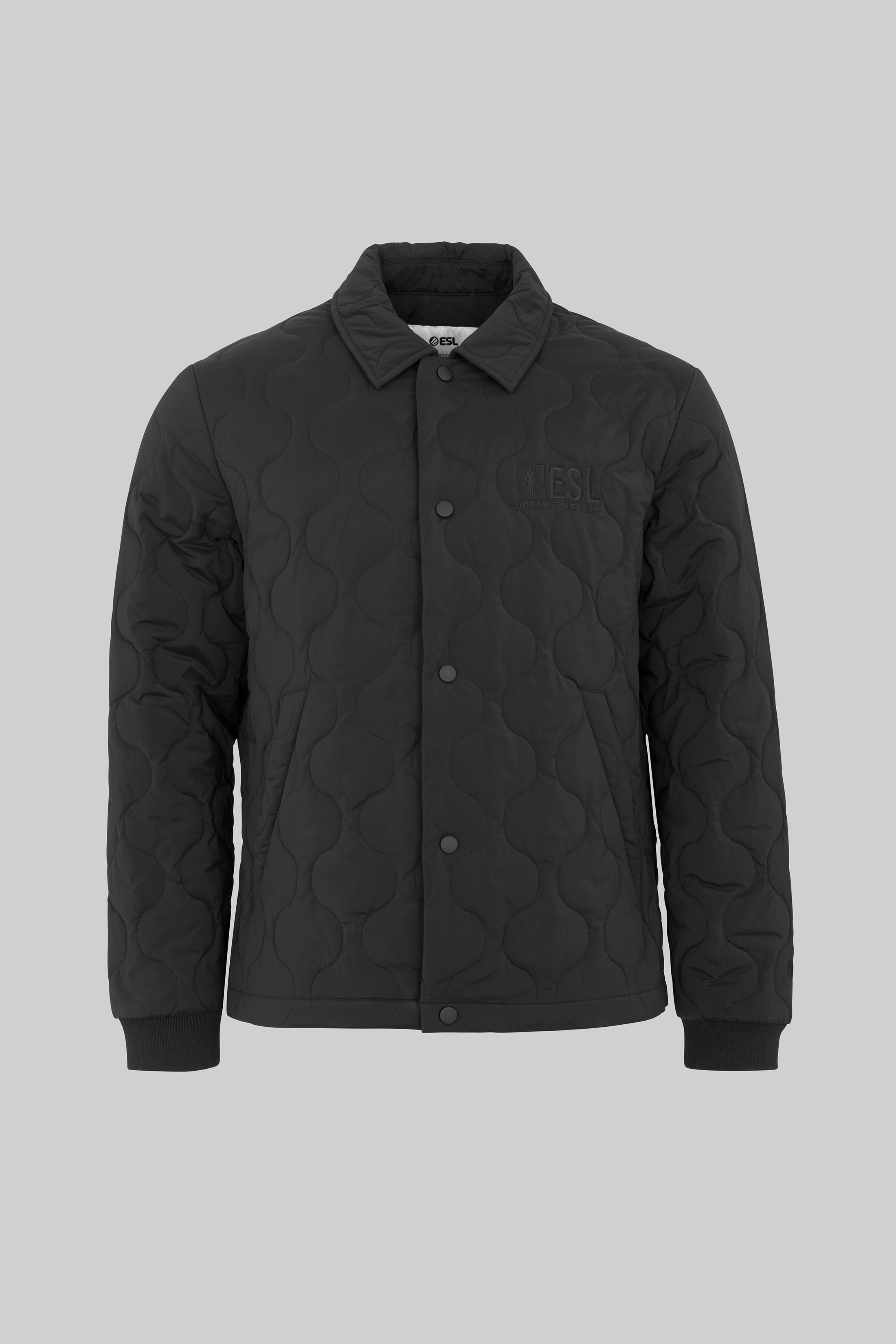 FiveTrees × Clubhaus Coach Jacket -Black 美品 Clubhaus×FIVETREES