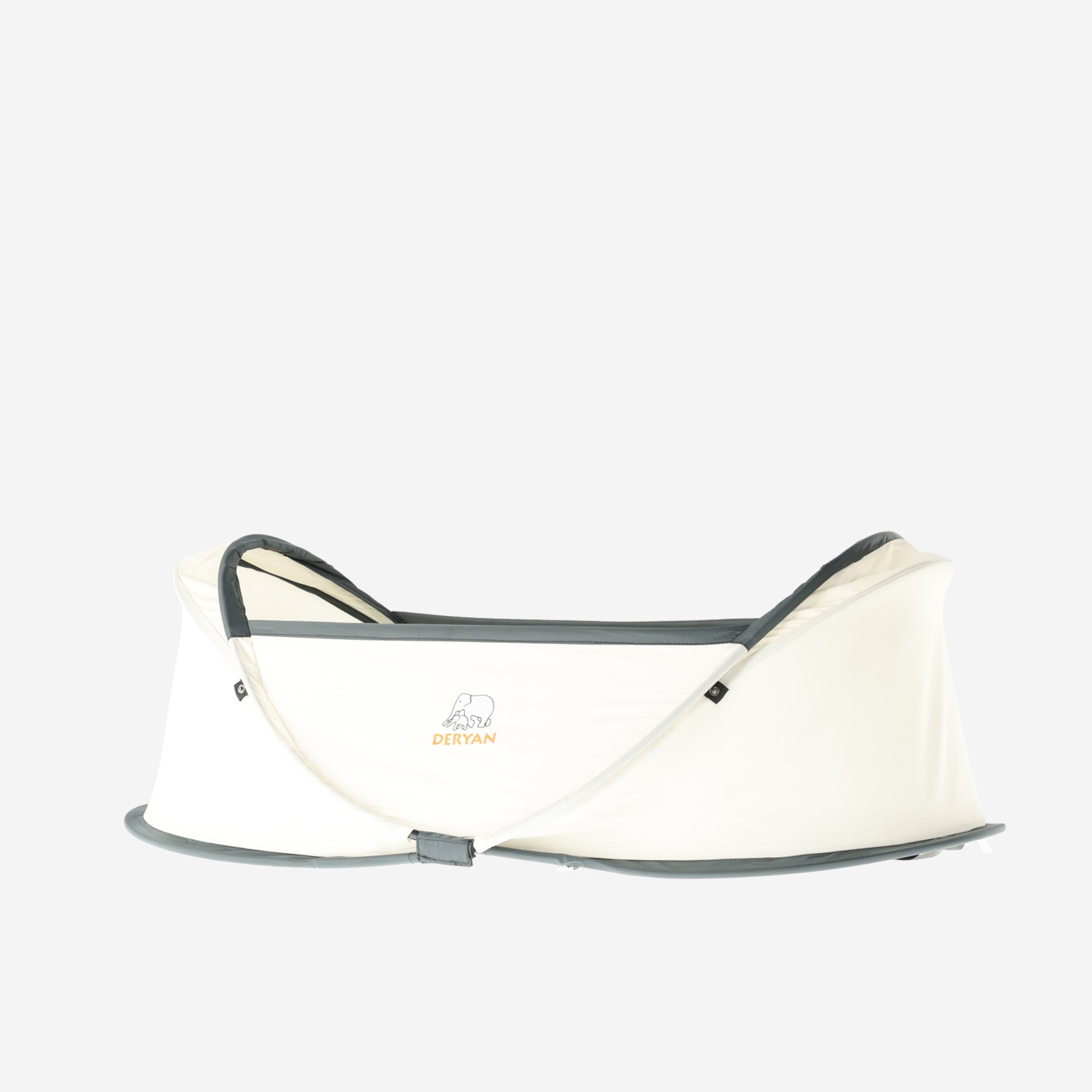 Lit De Voyage Bébé Deryan Pop-up - Se Monte En 2 Sec, Jusqu'à 4,5 Ans - Avec Matelas Autogonflant Et Moustiquaire - Rouge, 120x75x50 Cm