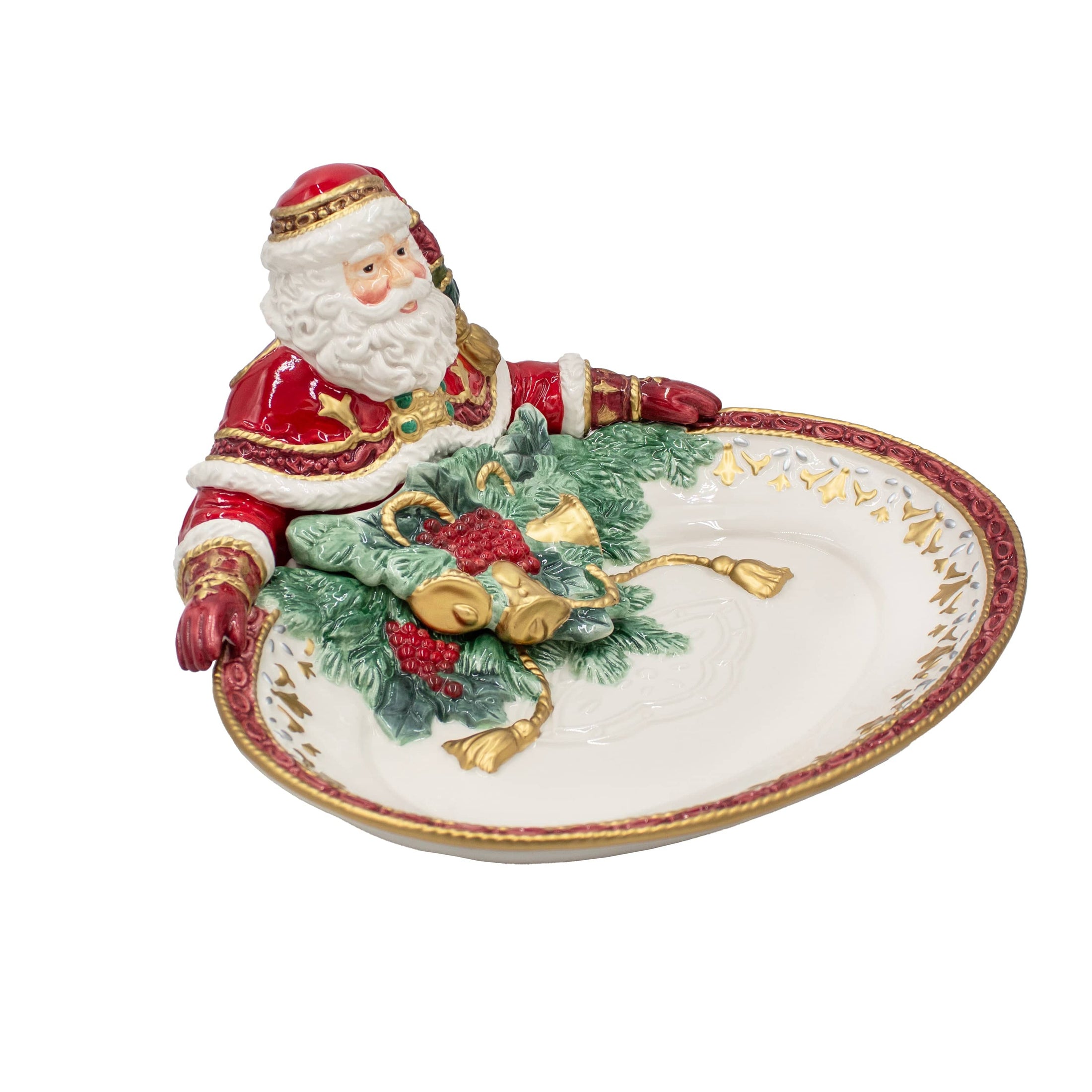Noel Holiday Santa Serving Bowl