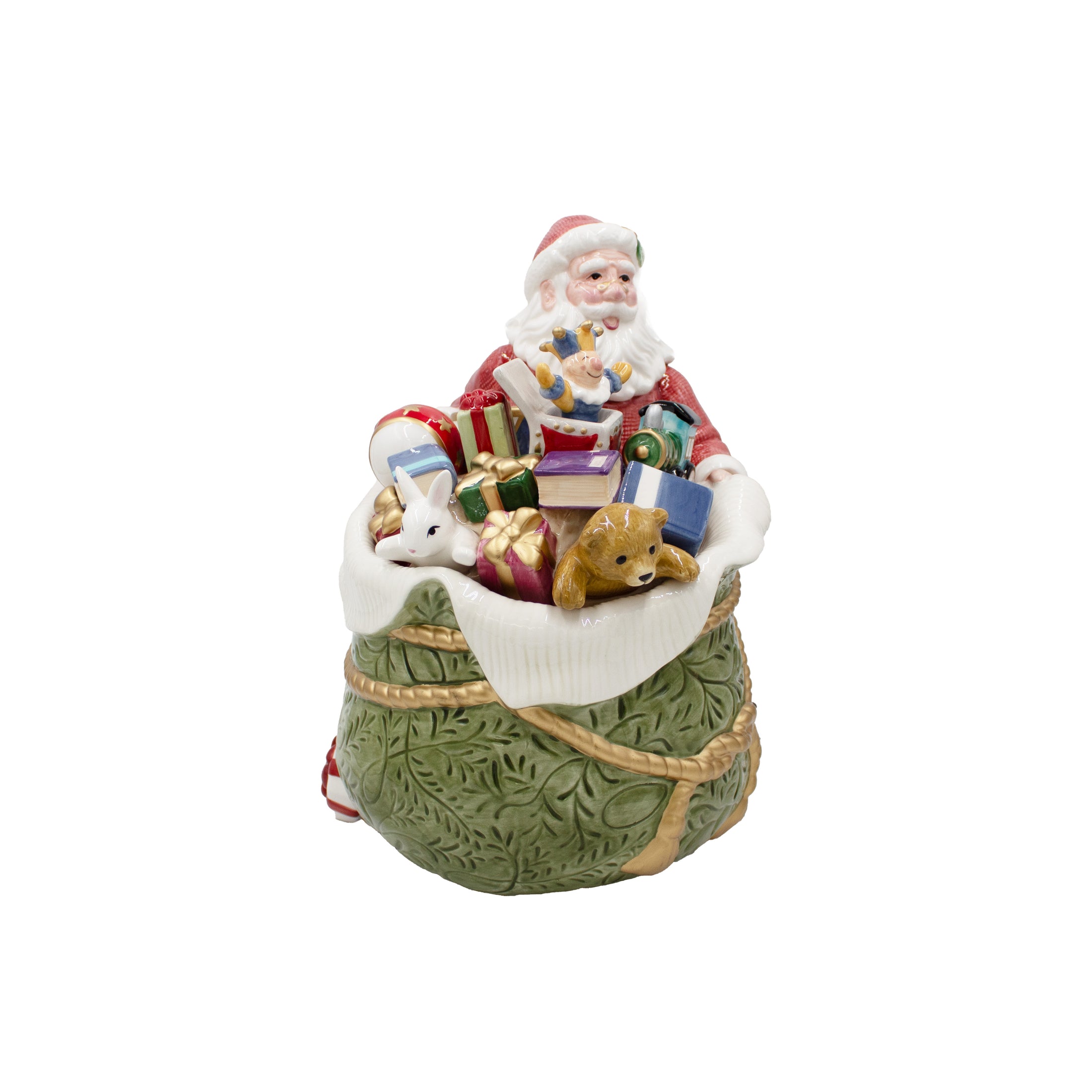 St. Nicholas Cookie Jar, 13.75 IN