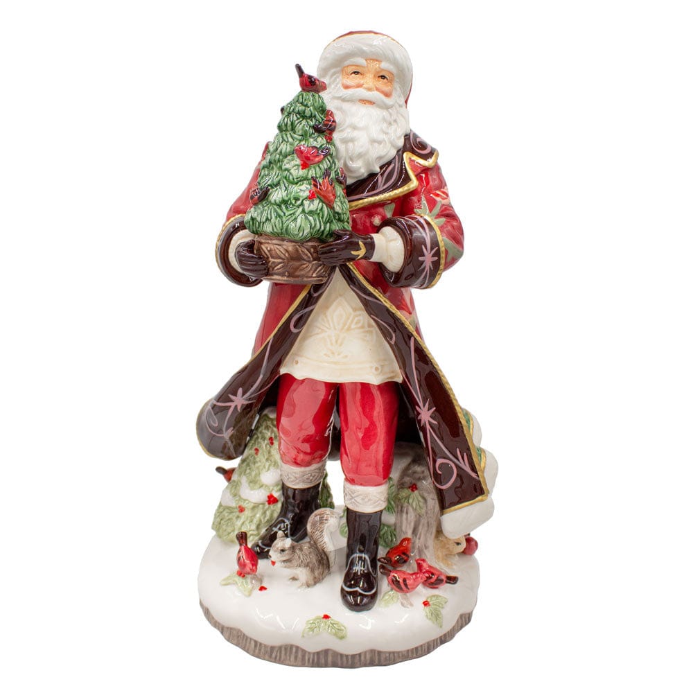 Chalet Santa Figurine, 19.5 IN