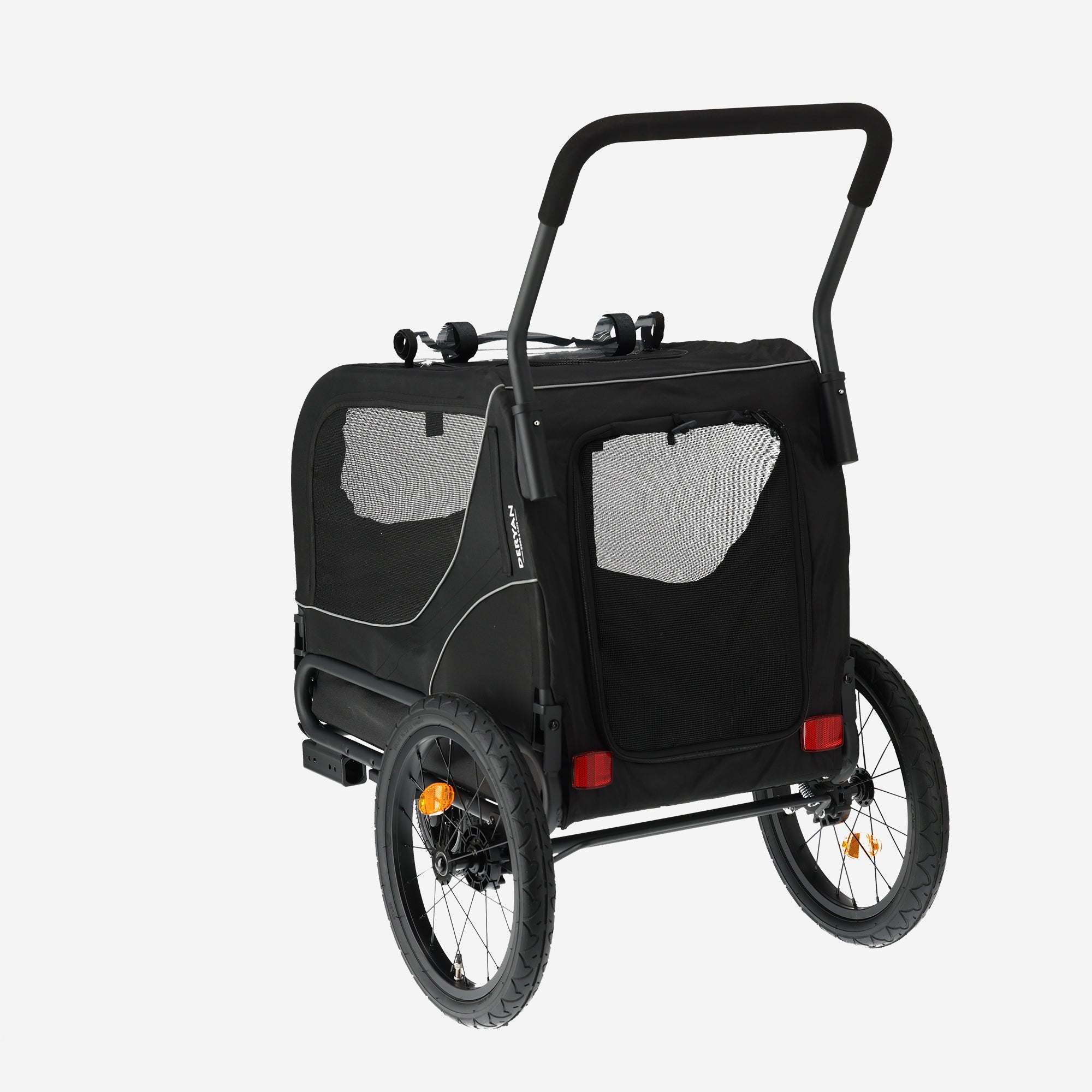 Faltbarer Hundefahrradanhänger Bis zu 20 kg E-Bike geeignet