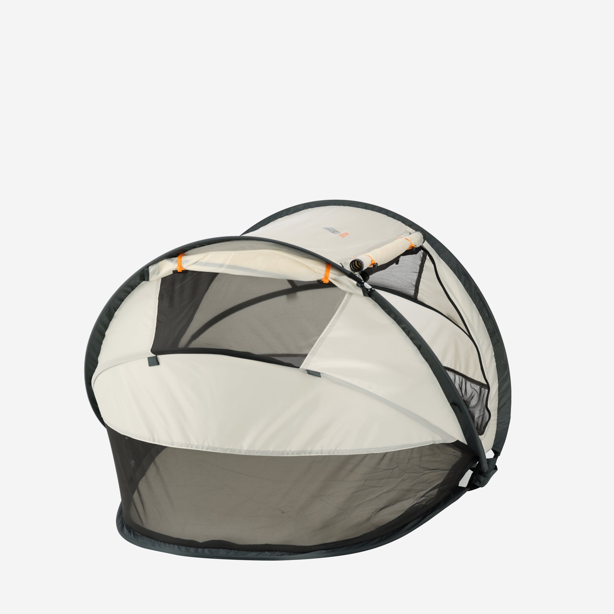 deryan peuter tent Peuter Luxe Cream Pop-Up Travel Crib 50% UV