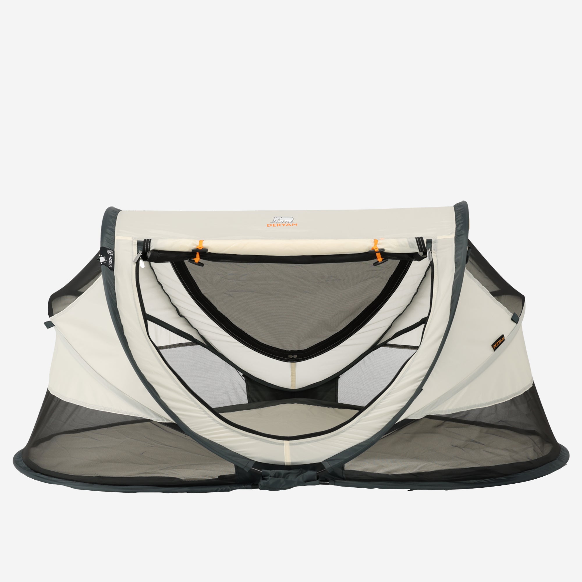 deryan peuter tent DERYAN Peuter Luxe Silver Camping Cot: Lightweight & Pop-Up