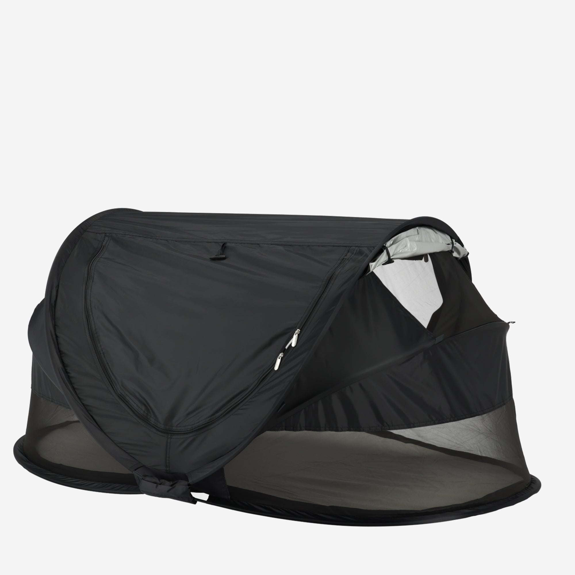 deryan reisebett zelt travel cot peuter Peuter Luxe Black Travel Crib 0–4.5 Years