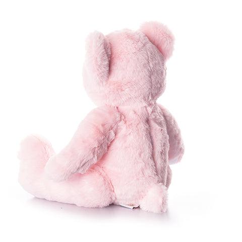 Vintage Pink Bear - My Baby's Heartbeat Bear