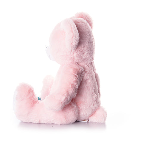 ♡pink_bear♡ Teddy bear Dark Pink with Shiny Heart – 25 cm – Winkycoo
