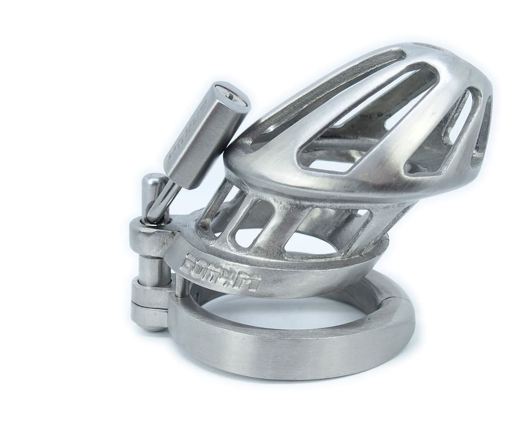 New BON4M male chastity cage in stainless steel – BON 4