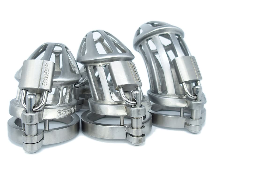 GABBIA PER PENE IN ACCIAIO CON SONDA URETRALE - Foto 4