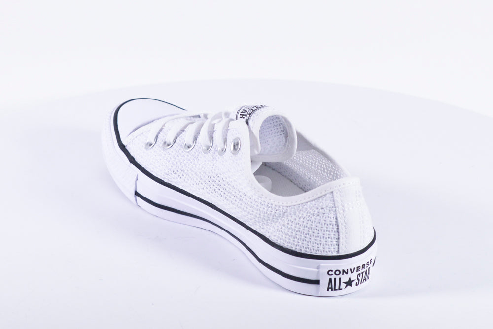 Converse hotsell white crochet