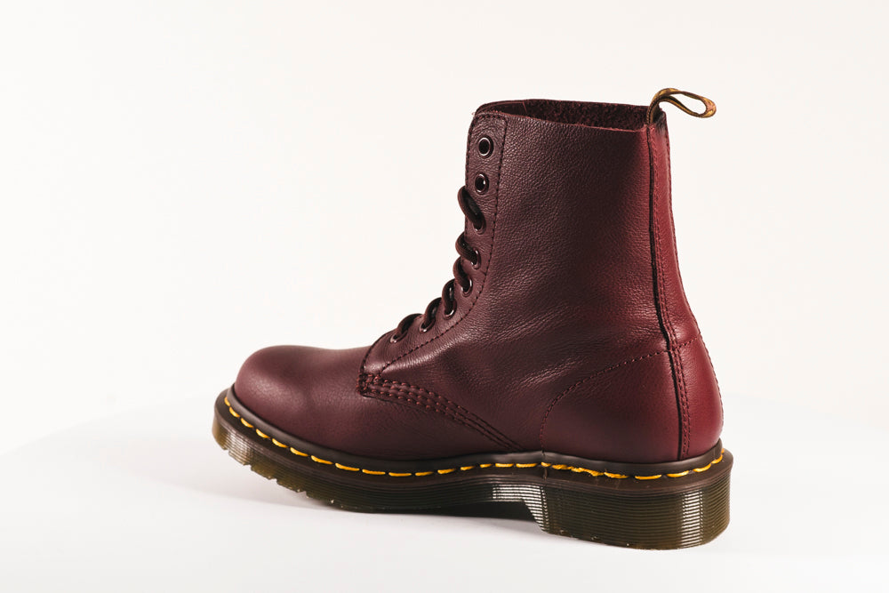 Dr martens pascal on sale virginia cherry red