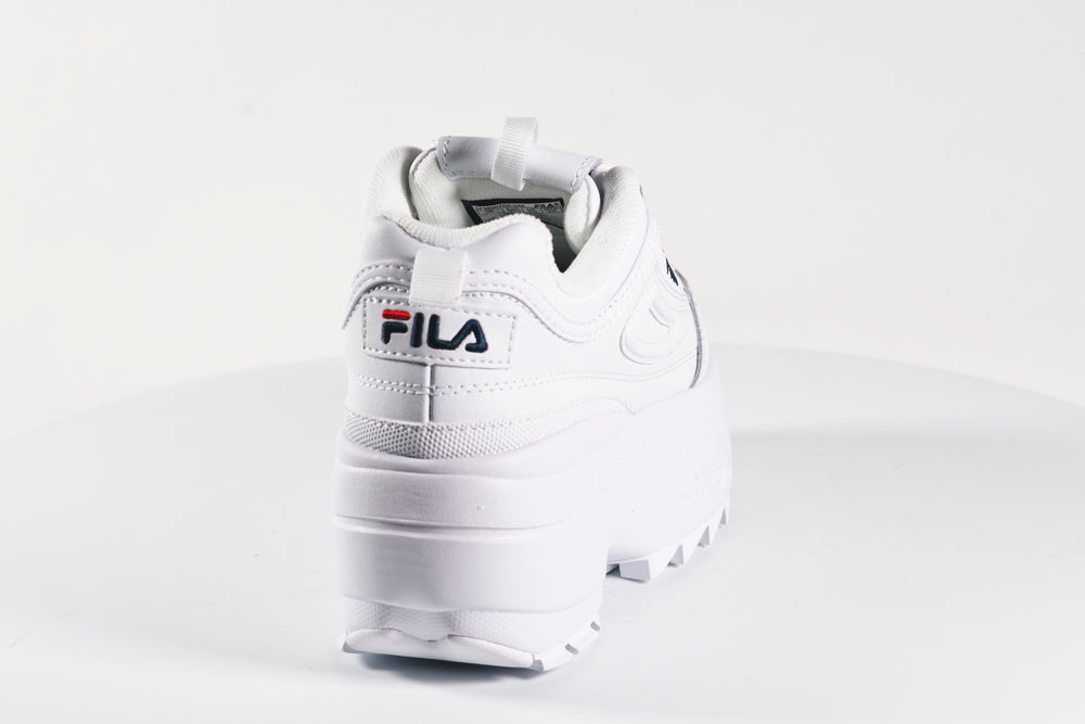 Fila Disruptor II DIY Paint Splatter Women's Shoes Black-White-Shockin –  Sports Plaza NY