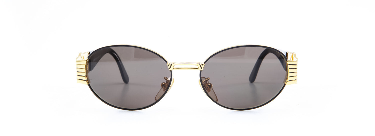 Fendi Sky Round 55mm Sunglasses Gold