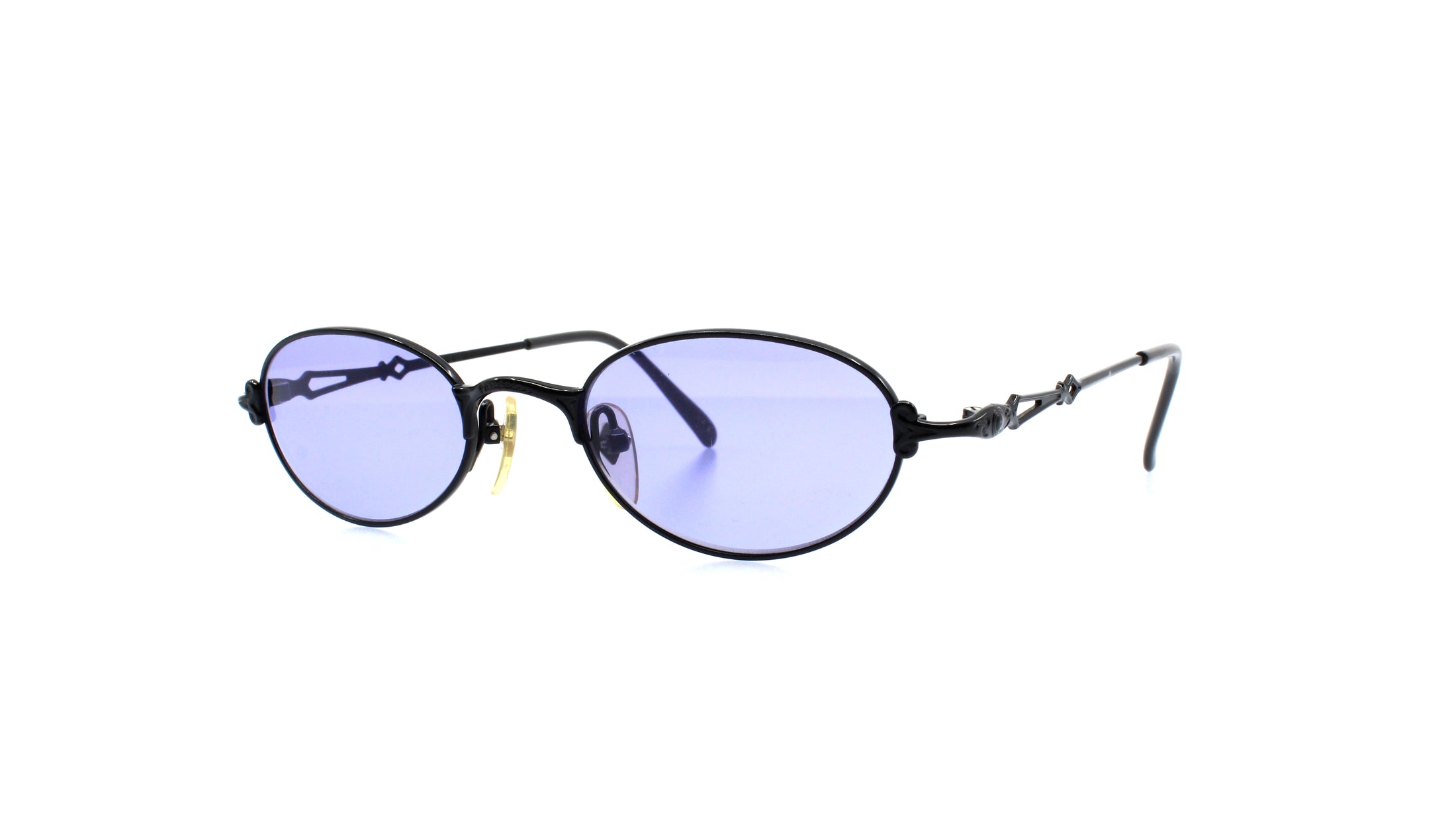 Black Vintage Jean Paul Gaultier 56-8108 Sunglasses – RSTKD Vintage