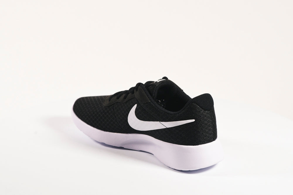 WOMENS NIKE TANJUN BLACK WHITE SNEAKERS