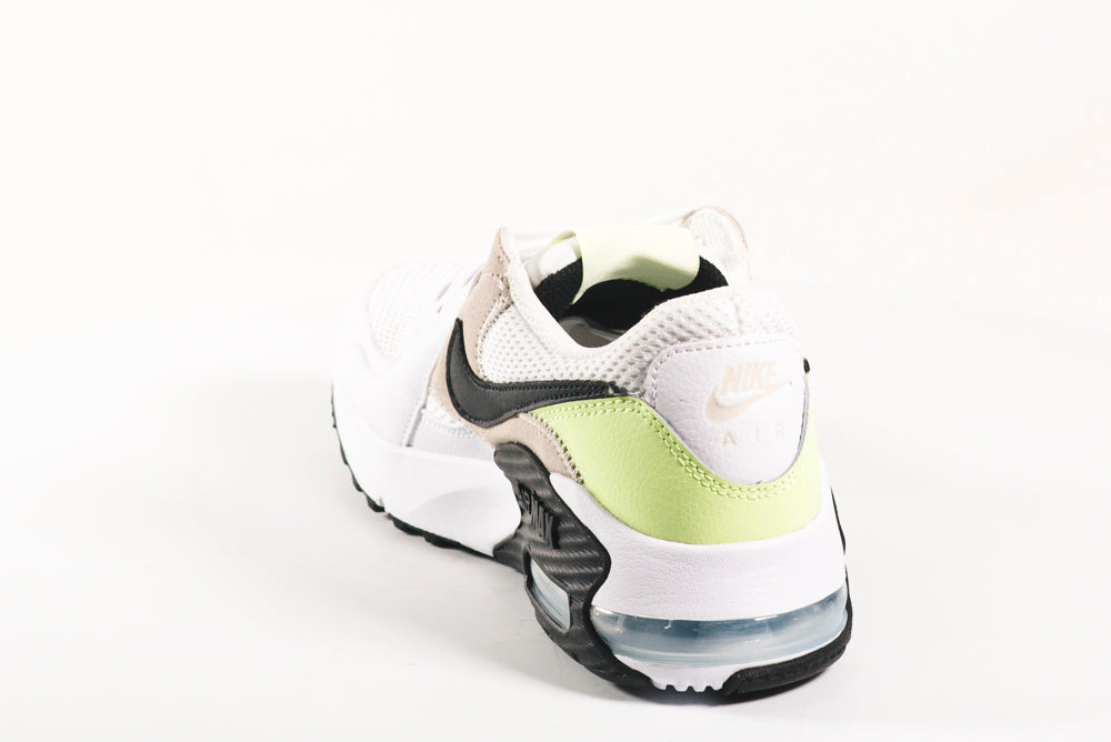 nike air max excee white and green