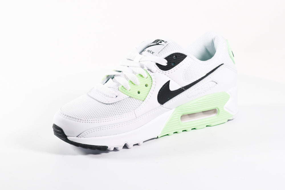 air max 90 white vapor green