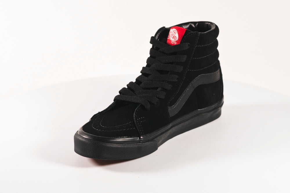 all black van high tops