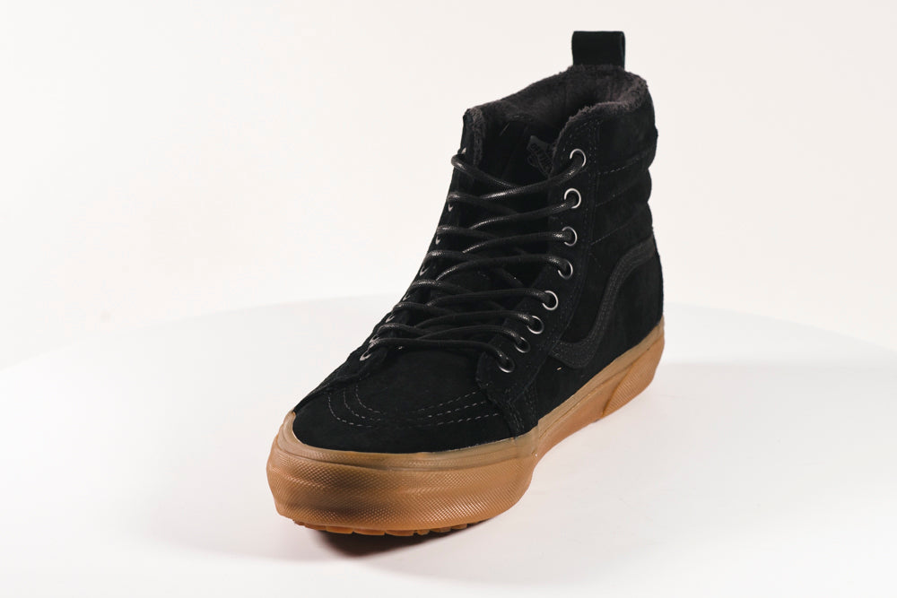 Vans sk8-hi mte black-black/gum (winter) clearance