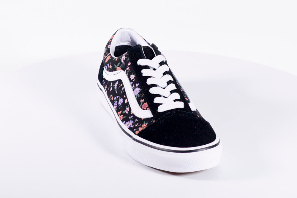 Lux floral old hot sale skool vans