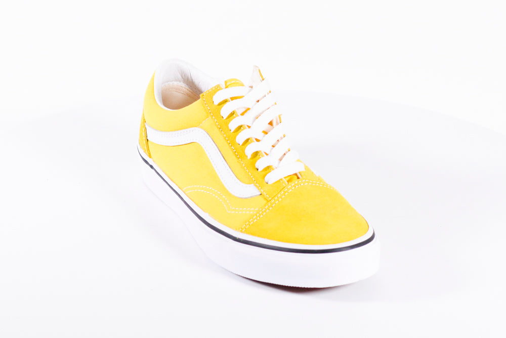 Girls vans yellow online