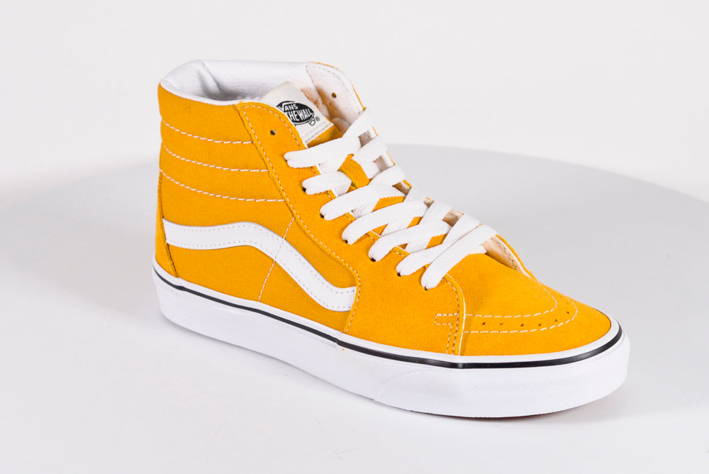 Yellow high clearance top vans womens