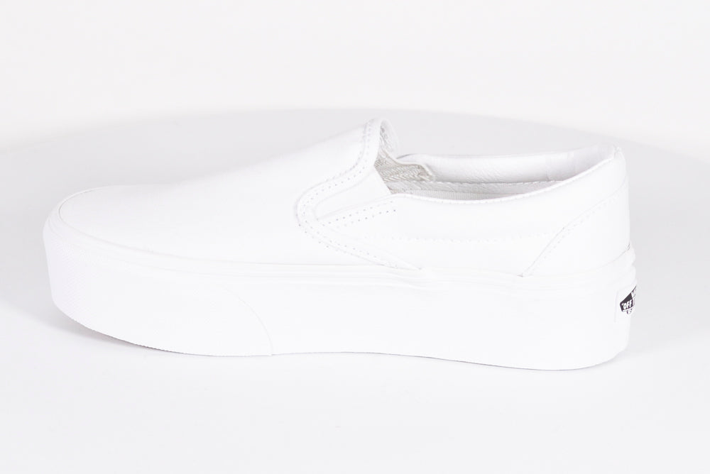 White slip clearance on vans womens