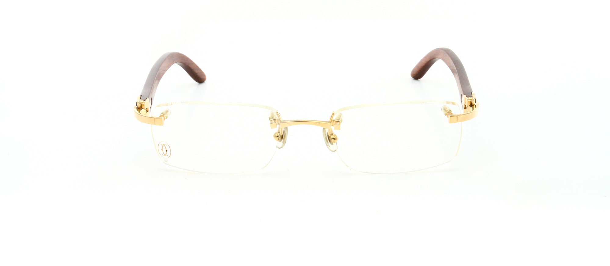 Cartier wood glasses replica Clearance