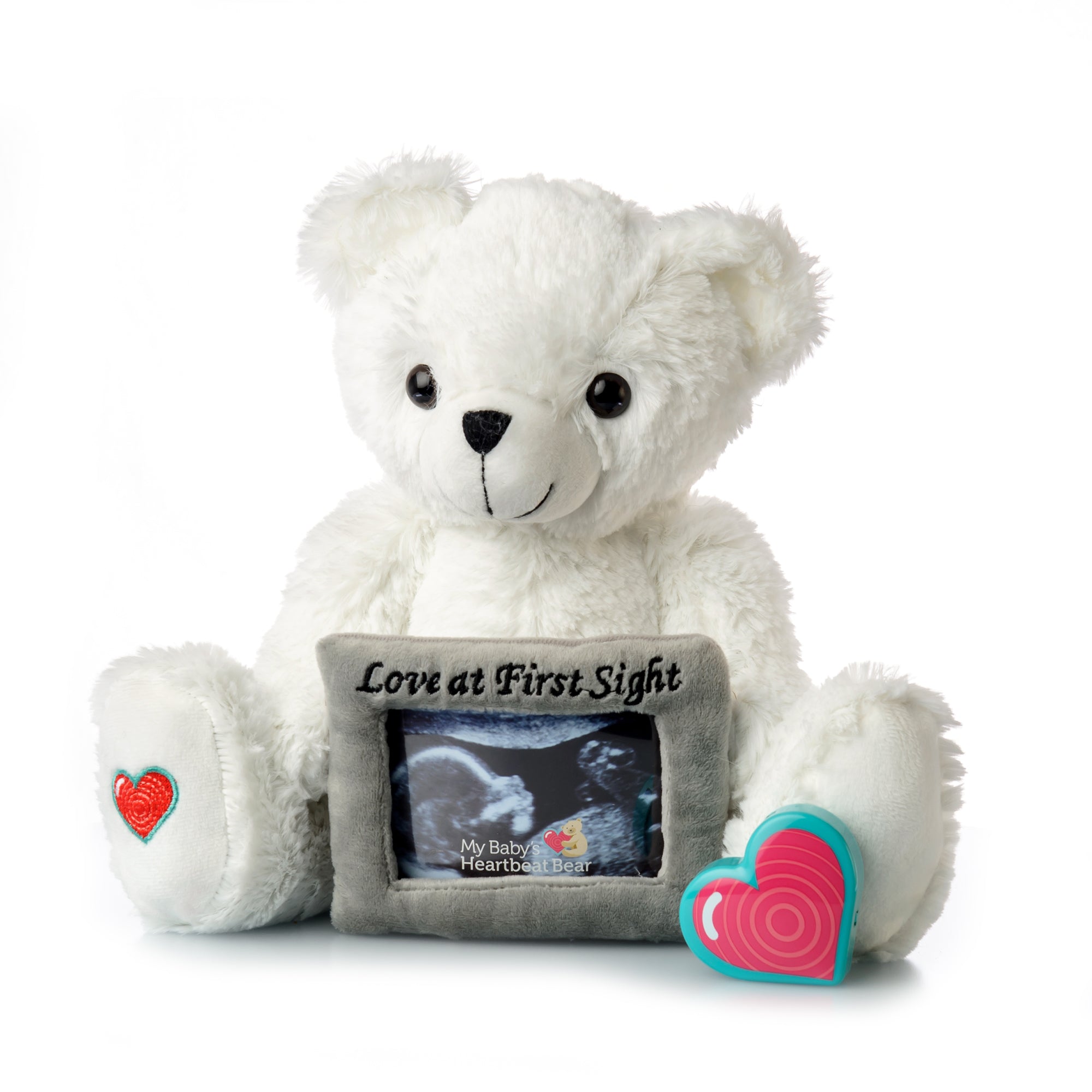 baby's heartbeat in teddy bear