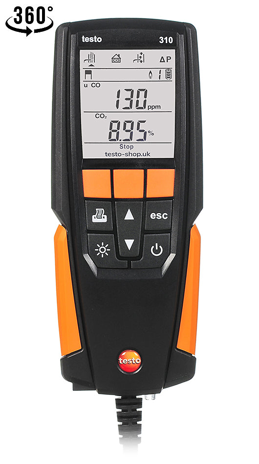 testo 310 Combustion Analyzer